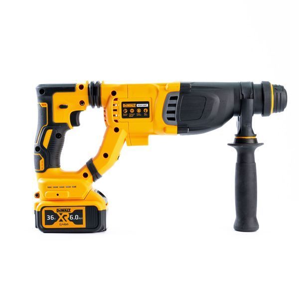Безщітковий акумуляторний перфоратор DeWalt (36V, 6 AH) Трирежимний перфоратор Деволт з 2 АКБ 12316 фото