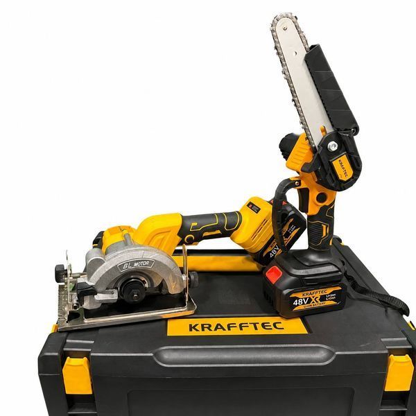Набор инструментов Krafftec 6в1 48V &mdash; шесть профессиональных инструментов в одном комплекте 2345678163 фото