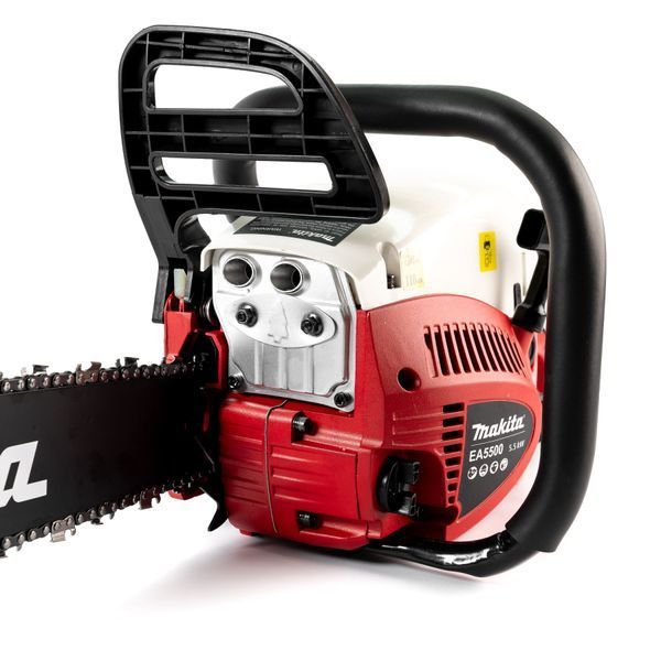 Бензинова ланцюгова пила Makita  Red ( 5,5 кВт із шиною 45 см) Потужна бензопила Макіта для дров 156166 фото