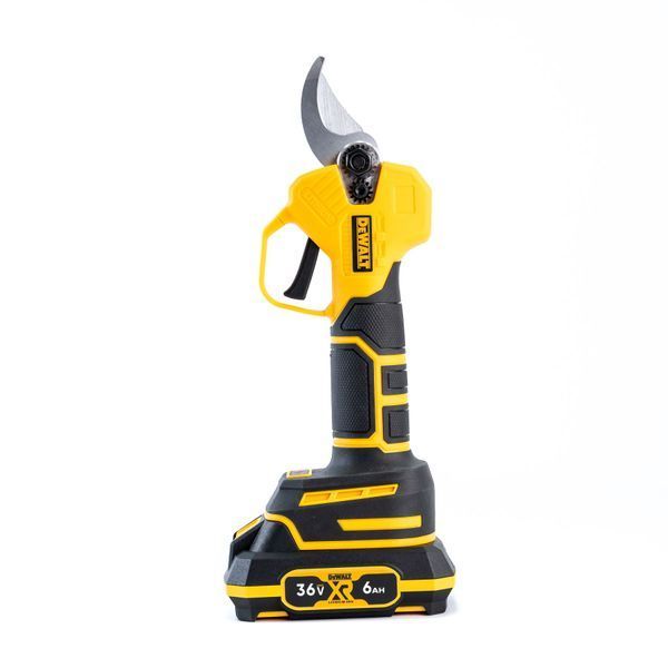 Безщітковий акумуляторний секатор DeWalt  (36V, 6 AH) Садовий АКБ секатор Девольт із різом 30 мм 48563 фото