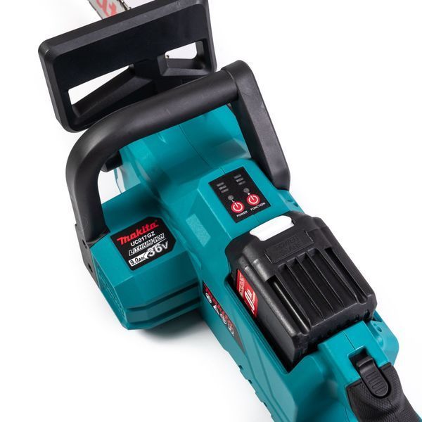 Бесщеточная аккумуляторная пила цепная Makita 36V 9Ah, шина 45 см + 2 АКБ 123152 фото