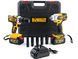 Набір акумуляторний DeWalt 2в1 48 V (Шуруповерт +Гайковерт безщітковий) АКБ набір Деволт 2в1 | Максимальний діаметр свердління (дерево): 60 мм | Максимальний діаметр свердління (метал): 20 мм | Акумулятор (літій-іонний): 48V, 6.0AH, Гарантія 3 роки eb-1175-2 фото 2