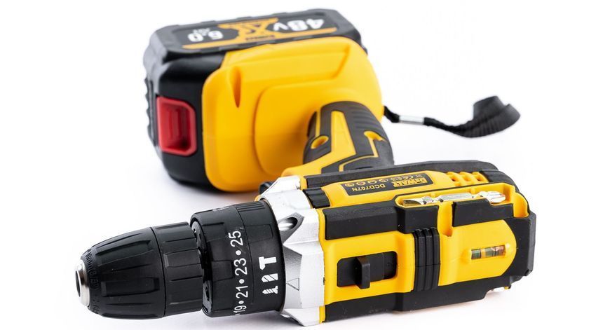 Набір акумуляторний DeWalt 2в1 48 V (Шуруповерт +Гайковерт безщітковий) АКБ набір Деволт 2в1 | Максимальний діаметр свердління (дерево): 60 мм | Максимальний діаметр свердління (метал): 20 мм | Акумулятор (літій-іонний): 48V, 6.0AH, Гарантія 3 роки eb-1175-2 фото