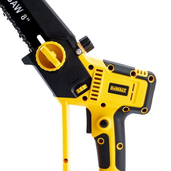 Безщіткова акумуляторна пила DeWalt (36V,6AH) 20 см Мініпила девольт з автоматичним мастилом | Тип двигуна: - безщітковий | Номінальна напруга: - 36В | Ємність АКБ: - 6,0 А&middot;год | Крок ланцюга: - 1/4" | Довжина шини: - 20 см., Гарантія 3 роки 554103-1 фото