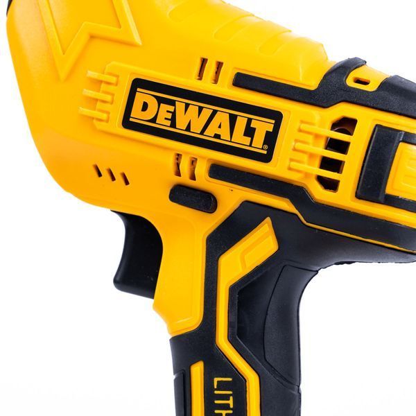 Акумуляторна шабельна пила DeWalt (24V, 5 Ah) АКБ електроножівка Деволт для дерева та металу 123111 фото