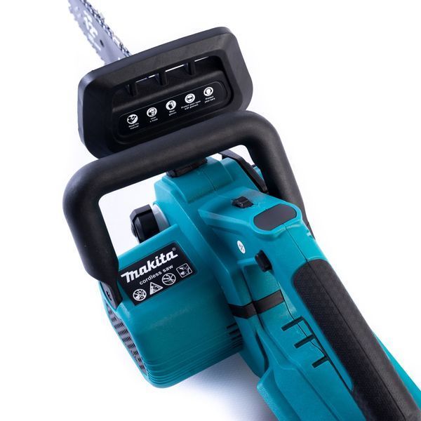 Мощная аккумуляторная пила Makita 48V 6Ah с бесщеточным двигателем и шиной 30 см 12345 фото