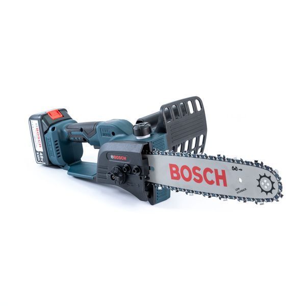 Аккумуляторная бесщеточная пила Bosch UniversalChain 48 (48V 6Ah) АКБ цепная пила Бош 30см с подачей смазки 464885 фото