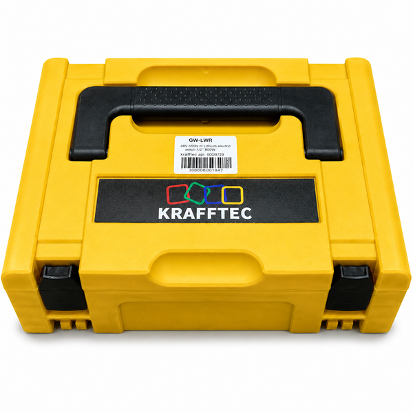 Гайковерт Krafftec PRO 1500 Нм 48V желтый &mdash; профессиональная мощность для любых креплений 2345678197 фото