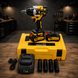 Гайковерт Krafftec PRO 1500 Нм 48V желтый &mdash; профессиональная мощность для любых креплений 2345678197 фото 1