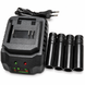 Гайковерт Krafftec PRO 1500 Нм 48V желтый &mdash; профессиональная мощность для любых креплений 2345678197 фото 8