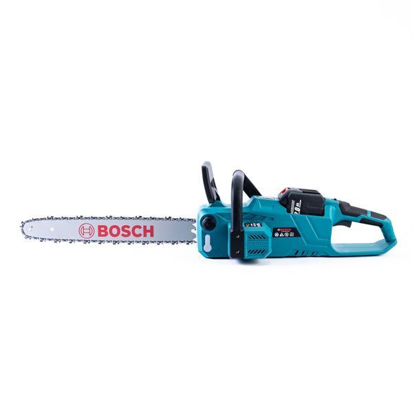Акумуляторна ланцюгова пила Bosch (48V, 12 A/h) Безщіткова АКБ пила Бош шина 45 см для дров 12368 фото