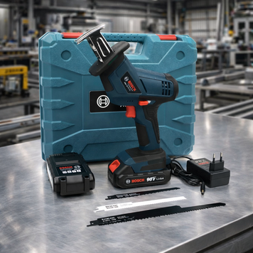 Аккумуляторная сабельная пила Bosch GSA 18V-LI C (18V 5Ah) Сабельная АКБ пила Бош | Тип: профессиональная | Тип пилы: Сабельная | Питание: Аккумулятор | Число ходов на холостом ходу: 3050 об/мин | Глубина пропила в дереве: 200 мм, Гарантия 3 года 12377-1 фото