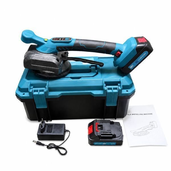 Віброприсоска Krafftec PRO 48V &mdash; легке укладання великоформатної плитки | Оригінальний товар | Офіційна гарантія виробника | Швидка доставка по Україні | Професійний інструмент для дому та бізнесу | Товар в наявності на складі, Гарантія 3 роки 2345678216-1 фото