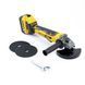 Безщіткова акумуляторна болгарка DeWalt  (48V, 6AH) Кутова шліфувальна машина Девольт 125 мм 416888 фото 4