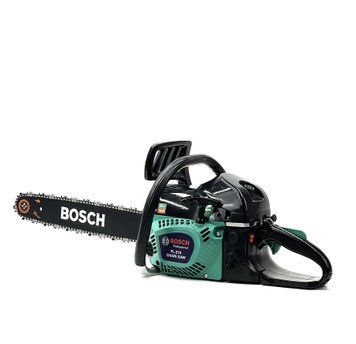 Потужна Бензопила BOSCH (шина 45 см 6,5 кВт 58 см3) Бензинова ланцюгова пила Бош для саду | Об'єм паливного бака: 550 мл | Тип двигуна: одноциліндровий 2-тактний | Джерело живлення: бензин А-92/95 + олива для 2 тактних двигунів, Гарантія 3 роки eb-1045-2 фото