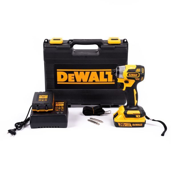 Акумуляторний гвинтоверт DeWalt (36V, 5Ah) Безщітковий АКБ гвинтоверт Деволт з регулюванням і підсвіткою | Официальная гарантия производителя | Быстрая доставка по Украине | Профессиональный инструмент для дома и бизнеса, Гарантия 3 года eb-1222-2 фото