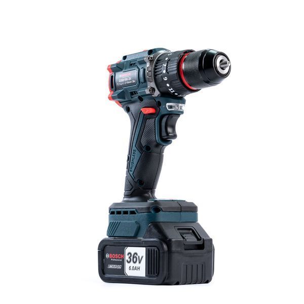 Акумуляторний ударний безщітковий шуруповерт Bosch  (36 V, 6 Ah) Дриль-Шуруповерт Бош із набором 46566 фото