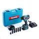 Акумуляторний безщітковий ударний гайковерт Makita 800Hm (48V, 6AH) з набором головок Макіта 32485 фото 2