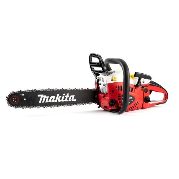 Бензинова ланцюгова пила Makita Red ( 5,5 кВт із шиною 45 см) Потужна бензопила Макіта для дров | Шина та пиляльний ланцюг розміром 45 см є універсальним рішенням для пилу середнього та професійного сегмента. | Оригінальний товар, Гарантія 3 роки 156166-1 фото