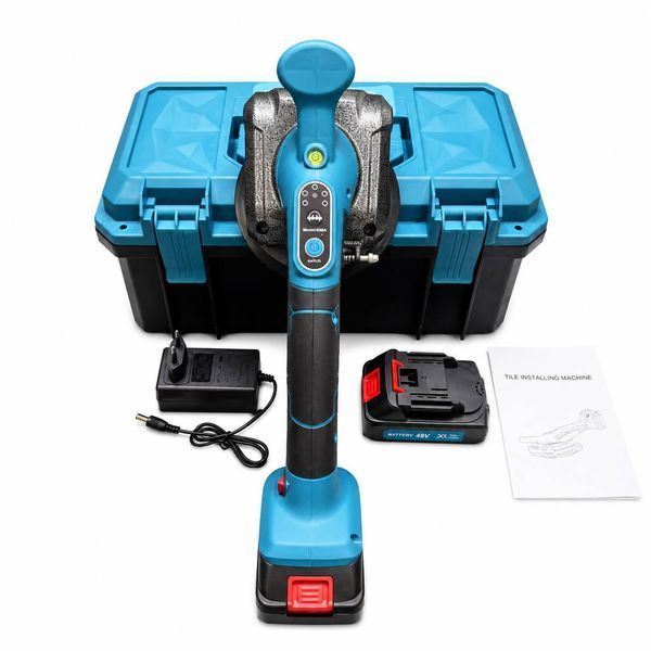 Виброприсоска Krafftec PRO 48V &mdash; легкая укладка крупноформатной плитки 2345678216 фото