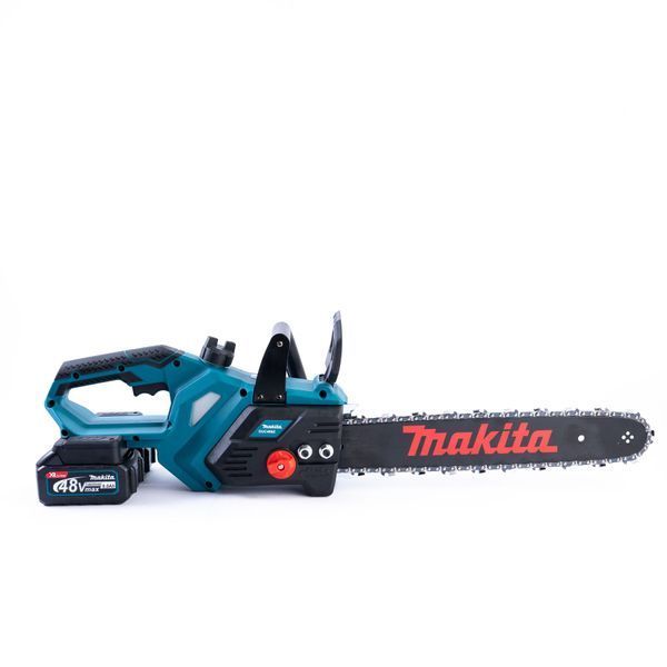 Безщіткова акумуляторна пила Makita (48V, 6 Ah) Макіта шина 40 см з безключовим натягуванням ланцюга 851265 фото