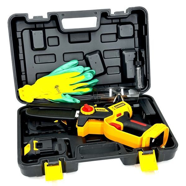 Бесщеточная аккумуляторная мини-пила DeWalt 15см  (36V,5AH) Пила девольт с автоматической смазкой 564711 фото