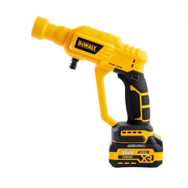 Акумуляторна безщіткова мийка DeWalt  ( 36V 6 Ah 40 барів) Ручна автомийка Девольт з дисплеєм 55242 фото