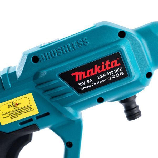 Акумуляторна безщіткова мийка Makita  BLUE ( 36V, 40 БАР) Ручна автомийка Макіта з дисплеєм 51365 фото