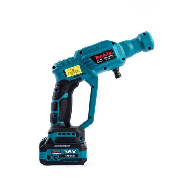 Акумуляторна безщіткова мийка Makita  BLUE ( 36V, 40 БАР) Ручна автомийка Макіта з дисплеєм 51365 фото