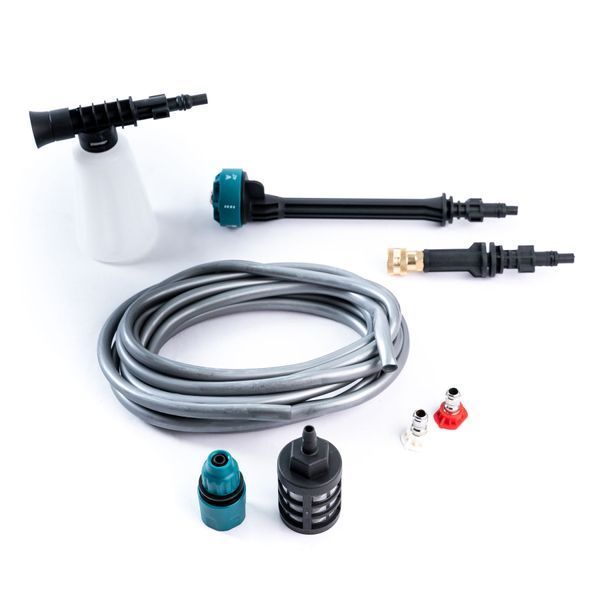 Акумуляторна безщіткова мийка Makita  BLUE ( 36V, 40 БАР) Ручна автомийка Макіта з дисплеєм 51365 фото