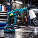 Акумуляторна безщіткова мийка Makita  BLUE ( 36V, 40 БАР) Ручна автомийка Макіта з дисплеєм 51365 фото 1
