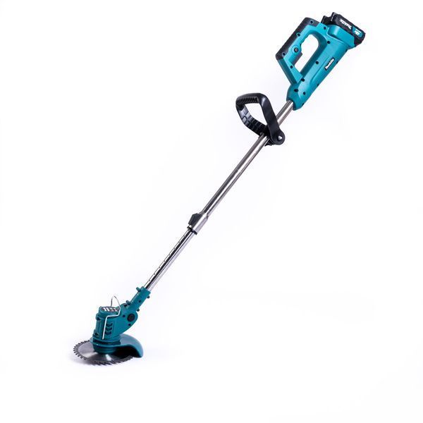 Аккумуляторная коса Makita 48V 5Ah бесщеточная, большой диск +леска в подарок | Напруга: 48 В | Тип двигателя: бесщеточный | Обороты: 3000-11000 об/мин | Тип штанги: телескопическая | Диаметр штанги: 26 мм | Ручка: D-образная, Гарантия 3 года 12382-1 фото