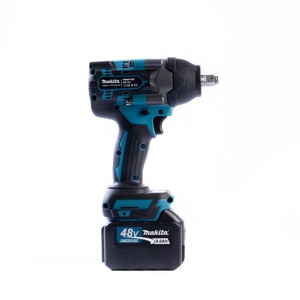 Акумуляторний безщітковий ударний гайковерт Makita 800Hm (48V,9Ah) з набором головок Макіта | Потужність: 48В | Ємність АКБ: 9.0Ah | Число обертів: 0-3000 об/хв | Число ударів: 0-2700 уд./хв | Тип двигуна: безщітковий | Реверс: є, Гарантия 3 года eb-1147-1 фото