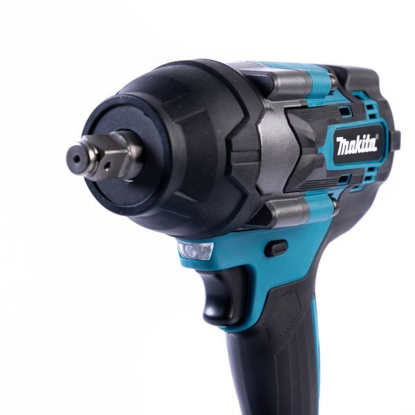 Акумуляторний безщітковий ударний гайковерт Makita 800Hm (48V,9Ah) з набором головок Макіта | Підсвітка робочої зони: є | Індикатор заряду: є | Реверс: є | Кількість режимів роботи: 4 | Час заряджання: 90 хв. | Вага, кг: 2,5, Гарантия 3 года eb-1147-2 фото