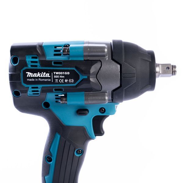 Акумуляторний безщітковий ударний гайковерт Makita 800Hm (48V,9Ah) з набором головок Макіта | Підсвітка робочої зони: є | Індикатор заряду: є | Реверс: є | Кількість режимів роботи: 4 | Час заряджання: 90 хв. | Вага, кг: 2,5, Гарантия 3 года eb-1147-2 фото