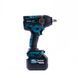 Акумуляторний безщітковий ударний гайковерт Makita 800Hm (48V,9Ah) з набором головок Макіта | Підсвітка робочої зони: є | Індикатор заряду: є | Реверс: є | Кількість режимів роботи: 4 | Час заряджання: 90 хв. | Вага, кг: 2,5, Гарантия 3 года eb-1147-2 фото 4