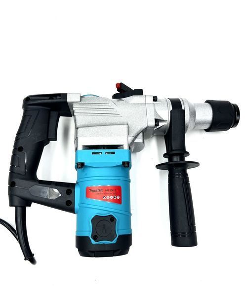 Перфоратор бочковой Makita (1700 Вт, 7 Дж) Сетевой перфоратор Макита с патроном sds-plus в кейсе | Энергия удара, Дж: 7,0 | Номинальная частота вращения патрона, об/мин: 890 | Максимальное количество ударов, уд/мин: 4050 | Вес, кг: 5, Гарантия 3 года 542655-2 фото