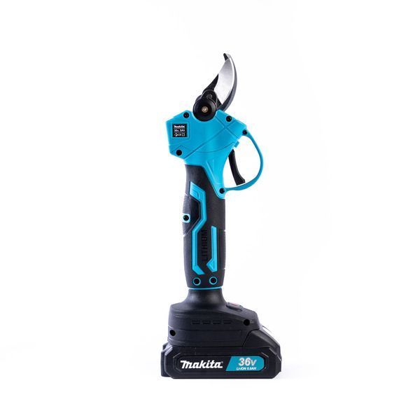 Секатор акумуляторний Makita  (36 V, 5 Ah) Безщітковий садовий АКБ секатор макіта для дерева 30 мм 12341 фото