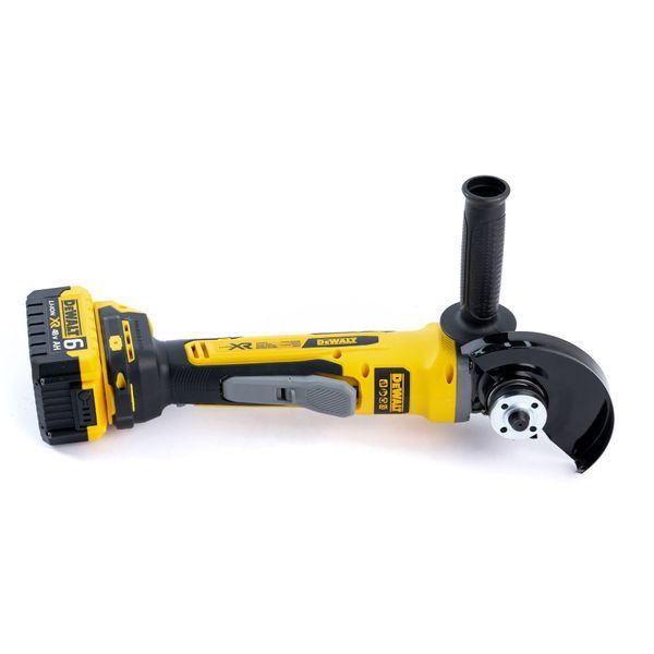 Безщіткова акумуляторна болгарка DeWalt (48V, 6AH) Кутова шліфувальна машина Девольт 125 мм 416888 фото
