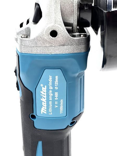 Болгарка акумуляторна Makita (48V, 125 мм) Потужна шліфмашина з двома АКБ по 48 вольтів 10029451112 фото