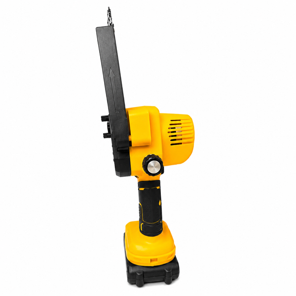Мощный садовый комплект Krafftec Germany PRO 2в1 &mdash; мини-пила, триммер, 2 АКБ 22374 фото