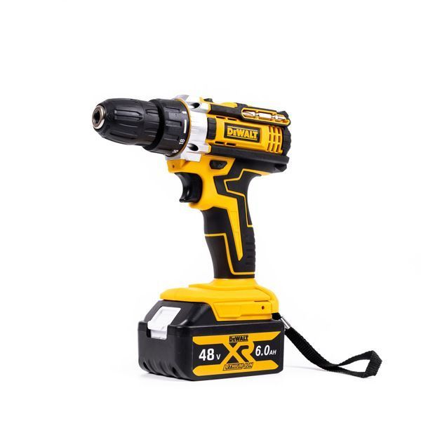 Набір акумуляторний DeWalt 5в1 48V (Шуруповерт + Гайковерт + Перфоратор + КШМ + Циркулярка) АКБ набір Деволт 5в1 (48V 6Ah) 123115 фото