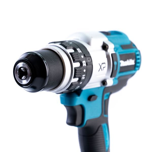 Ударний акумуляторний дриль-шуруповерт Makita (48V, 6AH) Безщітковий із великим набором Макіта 13 мм | Потужність: 48 В; | Число обертів: 0-1500/3500 об/хв; | Число ударів: 37000 уд./хв; | Крутний момент: 94 Нм; | Вага нетто: 1.3 кг;, Гарантия 3 года eb-1100-1 фото