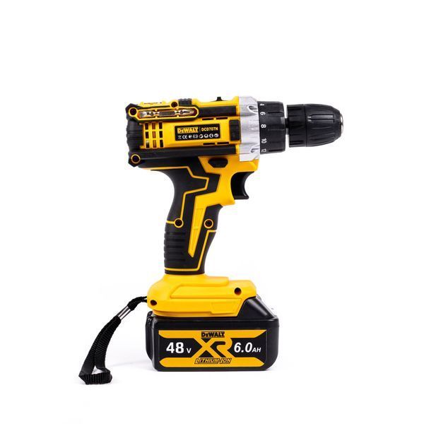 Набір акумуляторний DeWalt 5в1 48V (Шуруповерт + Гайковерт + Перфоратор + КШМ + Циркулярка) АКБ набір Деволт 5в1 (48V 6Ah) 123115 фото