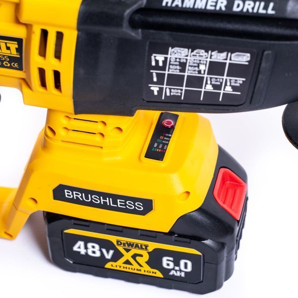 Набір акумуляторний DeWalt 3в1 48 V (Шурупокрут +Перфоратор +Болгарка) АКБ набір Деволт 12370 фото
