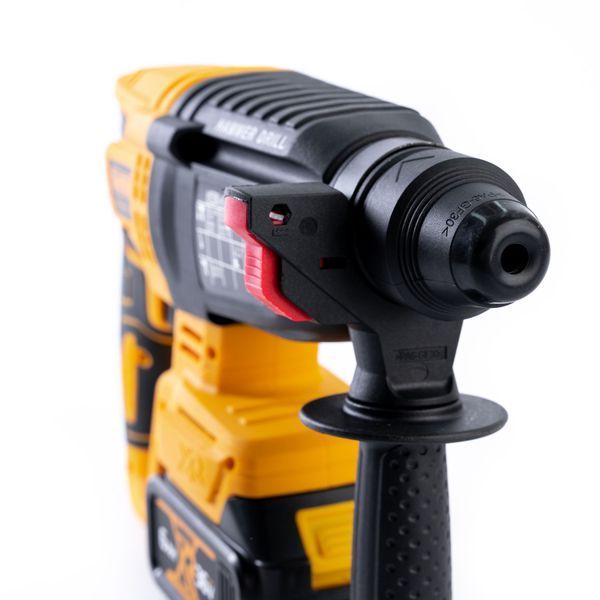 Бесщеточный аккумуляторный перфоратор DeWalt  (36V, 6AH) Трёхрежимный перфоратор Деволт с 2 АКБ 12339 фото