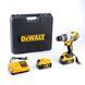 Акумуляторний ударний дриль-шуруповерт DeWalt (48V, 6AH) Безщітковий із великим набором Деволт | Потужність: 48 В; | Число обертів: 0-1500/3500 об/хв; | Крутний момент: 94 Нм; | Діаметр свердління: дерево - 60 мм, сталь - 20 мм;, Гарантия 3 года eb-1065-1 фото 2