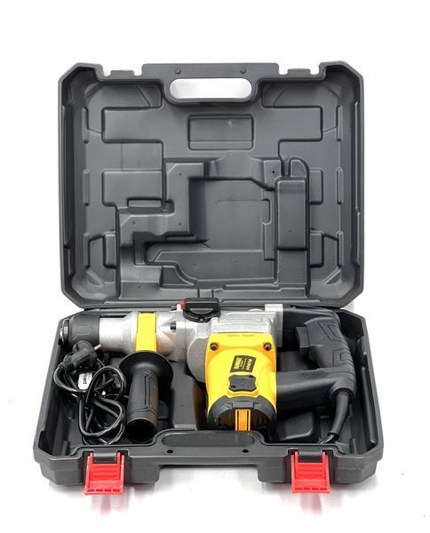 Перфоратор бочковий DeWalt (1700 Вт, 7 Дж) Мережевий перфоратор Девольт із патроном sds-plus у кейсі | Енергія удару, Дж: 7,0 | Номінальна частота обертання патрона, об/хв: 890 | Максимальна кількість ударів, уд./хв: 4050, Гарантія 3 роки 526738-2 фото