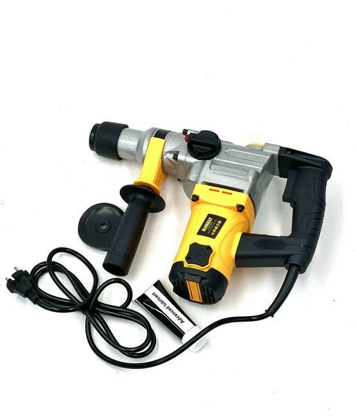 Перфоратор бочковий DeWalt (1700 Вт, 7 Дж) Мережевий перфоратор Девольт із патроном sds-plus у кейсі | Енергія удару, Дж: 7,0 | Номінальна частота обертання патрона, об/хв: 890 | Максимальна кількість ударів, уд./хв: 4050, Гарантія 3 роки 526738-2 фото