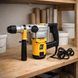 Перфоратор бочковий DeWalt (1700 Вт, 7 Дж) Мережевий перфоратор Девольт із патроном sds-plus у кейсі | Енергія удару, Дж: 7,0 | Номінальна частота обертання патрона, об/хв: 890 | Максимальна кількість ударів, уд./хв: 4050, Гарантія 3 роки 526738-2 фото 1